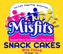 Load image into Gallery viewer, MisFits - 2 Snack Cakes w/Filling
