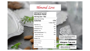 Almond Love: Vegan Naturally Sweet Candy Bar
