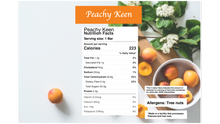 Load image into Gallery viewer, Peachy Keen: Vegan Naturally Sweet Candy Bar
