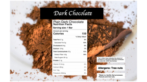 Vegan Dark Chocolate Bars - Multi-pack (10 pack)